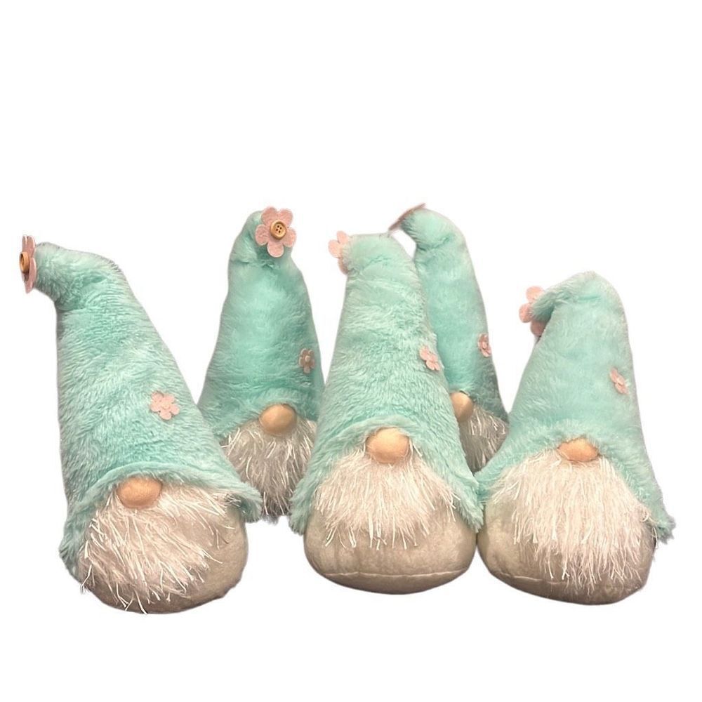 Gnome Mint Green Flower Hat Medium